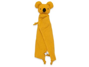 NEW BABY Koala gorčica muslin spalni vrečo