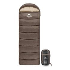 Naturehike spalna vreča ENVELOPE STYLE s kapuco U350S (siva)
