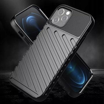 Infostyle Ovitek "Thunder" za iPhone 13 Pro Max - Črna Črna / TPU silikon