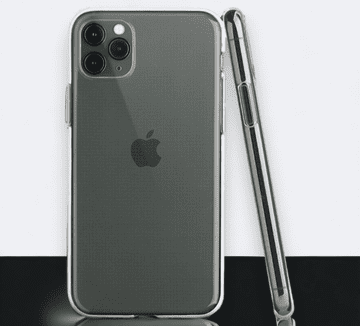 Infostyle Silikonski ovitek za iPhone 13 Pro (2mm) - Prozorna