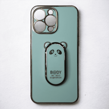 Infostyle Silikonski ovitek "Bear Stand" za iPhone 14 Pro Max
