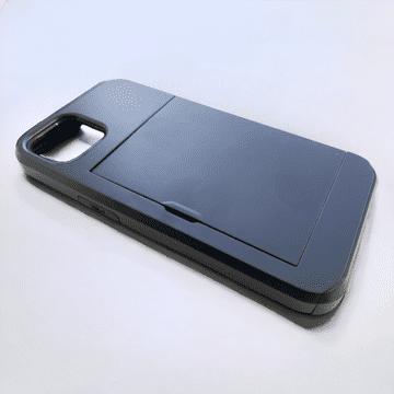 Infostyle Ovitek "Slide Card" za iPhone 14 Pro Črna / TPU silikon