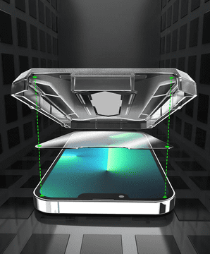 Infostyle Premium zaščitno steklo za iPhone serije 14 in 15 Plus - z aplikatorjem