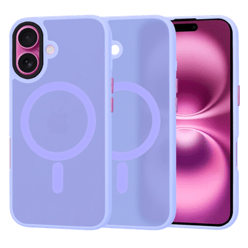 Infostyle Silikonski ovitek "MagSafe Series" za iPhone 16 Plus - svetlo vijoličen