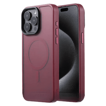 Infostyle Silikonski ovitek "MagSafe Series" za iPhone 16 Pro - bordo