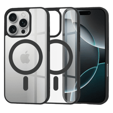 Infostyle Silikonski ovitek "MagSafe Pro" za iPhone 16 Pro Max - črn