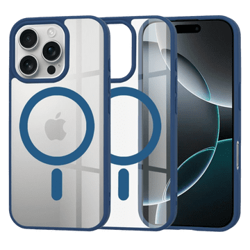 Infostyle Silikonski ovitek "MagSafe Pro" za iPhone 16 Pro Max - moder