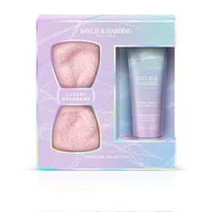 Baylis & Harding Darilni set mila za telo in kozmetičnega naglavnega traku Jojoba, vanilija in mandljevo olje 2 kosa