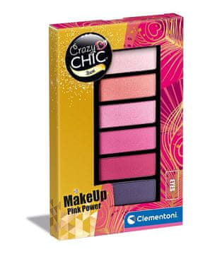 Clementoni Crazy CHIC senčilo za oči: Pink Power