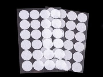 Velcro samolepilni koleščki Ø25 mm - beli