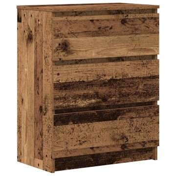 Vidaxl Omarica iz starega lesa 60x35x76 cm, inženirski les