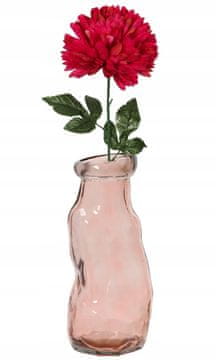 shumee Steklena vaza za rože 10x25cm prozorna dekorativna