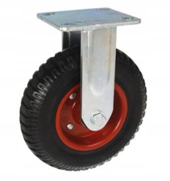 shumee Komplet koles iz jeklene pločevine s pnevmatiko premera 260 mm