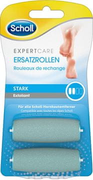 Scholl Nadomestne glave za električno pilico Velvet Smooth Medium rough z morskimi minerali 2 kosa