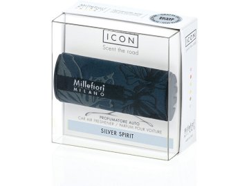 Millefiori Milano Dišava za avto Icon Textil Floral Silver Spirit