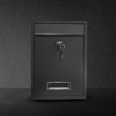 MG Mailbox V1 poštni predal, črna