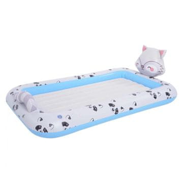 avenli Otroška zračna postelja/matrac z rakunom, 143x83x42cm