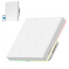 Sonoff Pametno LED RGB WiFi stensko stikalo touch TX T5 eWeLink 2-kanalno