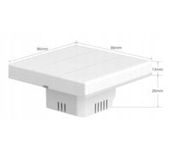 Sonoff Pametno LED RGB WiFi stensko stikalo touch TX T5 eWeLink 3-kanalno
