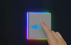 Sonoff Pametno LED RGB WiFi stensko stikalo touch TX T5 eWeLink 4-kanalno