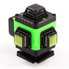 Dexxer Aku. 16 linijski zeleni gradbeni laserski nivelir 2x 2400mah LL17P