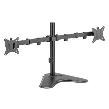 S-box namizni nosilec za dva monitorja LCD-F024-2 (17''-32''/2x9kg/100x100)
