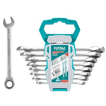 Total One-Stop Tools 8 kosov kompleta ključev 086, 8/10/12/13/14/15/17/19/1kg/ INDUSTRIAL (THT102RK086)