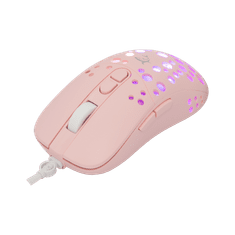 White Shark MOUSE GM-9004 TRISTAN-2 Pink RGB / 12.800 dpi