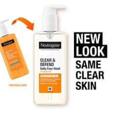 Neutrogena Clear & Defend Gel za čiščenje (dnevno umivanje obraza) 200 ml