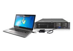 Aten CV211CP-AT Laptop USB KVM Console Crash Cart Adapter IT Kit