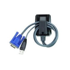 Aten CV211CP-AT Laptop USB KVM Console Crash Cart Adapter IT Kit