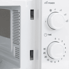 Adler Mikrovalovna pečica AD 6205, 20L, 700W, bela