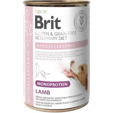 Brit VD Dog GF Cons Mono Protein Hypoall. Jagnječje meso 400g