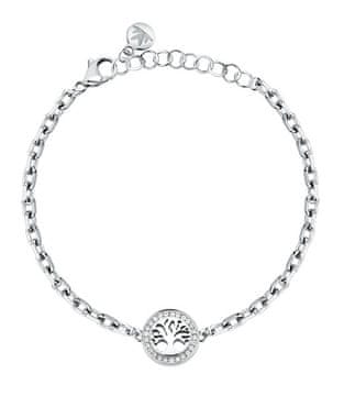 Morellato Elegantna jeklena zapestnica Tree of Life Talismani SAQE44