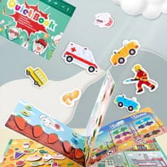 JOJOY® Knjiga z nalepkami Montessori | MONTIBOOK