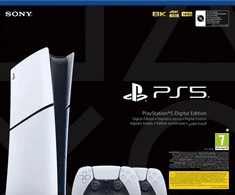 PlayStation 5 Digital D Chassis igralna konzola + PS5 DualSense kontroler