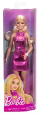 Mattel Punčka Barbie Fashionistas model #230, blond lasje, sijoča obleka FBR37
