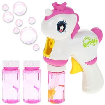 shumee Bubble Gun Avtomatska tekočina za pihanje mehurčkov - roza