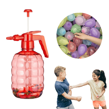 shumee Vodni baloni za vodne vodne bombe Pump Red + 400 barvnih balonov