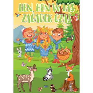 Fenix ČASOVNICA UGANKE HEN V GOZDU Z NALOGAMI ZA OTROKE