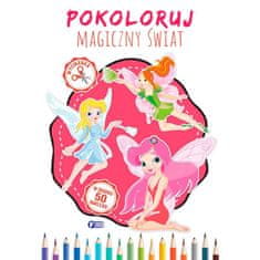 shumee Pobarvaj. Čarobni svet - pobarvanka Stran za pobarvanke