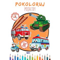 shumee Pobarvaj. Vozila - pobarvanka pobarvanka