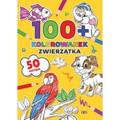 shumee 100+ pobarvank: živali. Pobarvanke za otroke