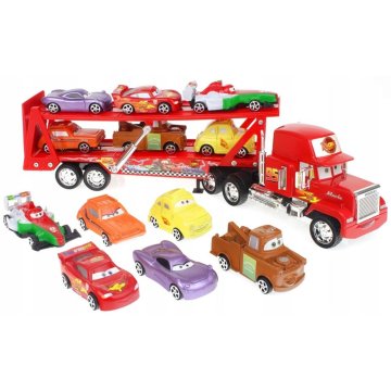 shumee Big Tow Truck Maniek 6 Cars Car Truck Cars Zigzag Friction Drive