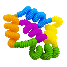 shumee Komplet 7 antistresnih igrač Pop Tube Sensory Tubes Squishy