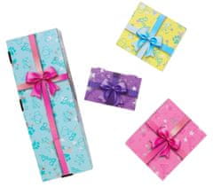 Mattel Barbie Party Unboxed punčka, temnolaska