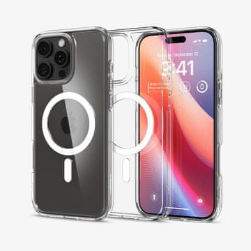 Spigen Ultra Hybrid (MagFit) ovitek za iPhone 16 Pro Max, bel