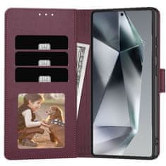 Tech-protect Wallet knjižni ovitek za Samsung Galaxy A36 5G, bordové
