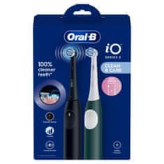 Oral-B iOS2 set zobnih ščetk, črna in temno zelena