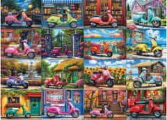 EuroGraphics Puzzle 16 skuterjev 1000 kosov